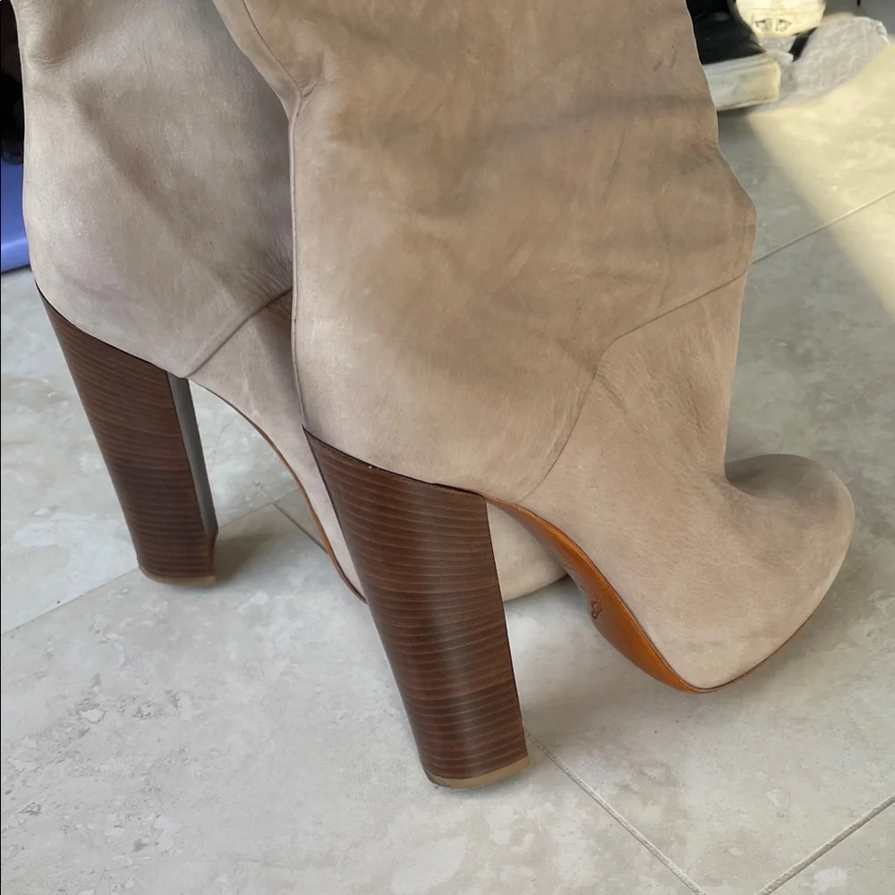 Brian Atwoood tall platform heeled boots size 8 - Picture 9 of 16